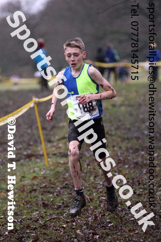 Boys under-15s Northern Cross Country, Knowsley Safari Park. Photo: David T. Hewitson/Sports for All Pics